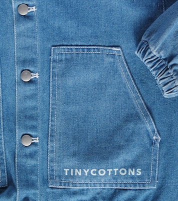 Veste en jean à logo | Tinycottons