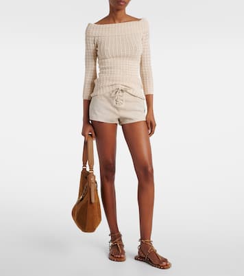 Bombina spiked leather sandals | Christian Louboutin