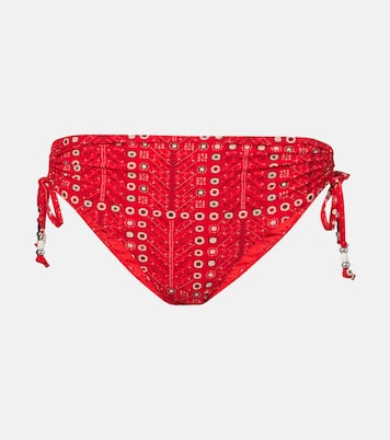 Bedruckte Mid-Rise Bikini-Höschen Prudige | Marant Etoile