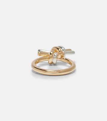 Bague Knot en argent sterling et plaqué or | Bottega Veneta