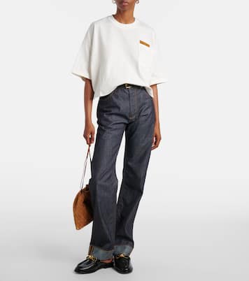 Intrecciato cotton jersey T-shirt | Bottega Veneta