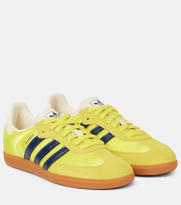 Sneakers Samba OG aus Satin mit Veloursleder | Adidas