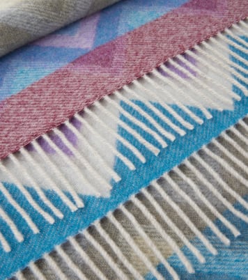 Plaid Watamu Zigzag aus einem Wollgemisch | Missoni