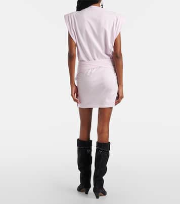 فستان قصير من القطن الجيرسيه Marielle | Isabel Marant