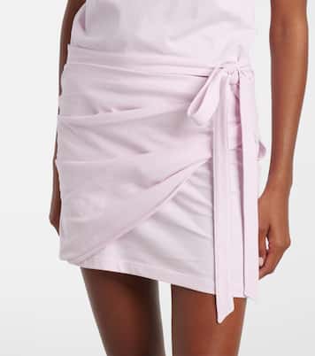 فستان قصير من القطن الجيرسيه Marielle | Isabel Marant