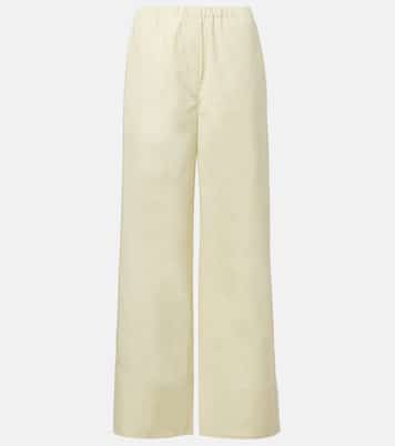 Weite Hose aus Baumwollpopeline | Toteme