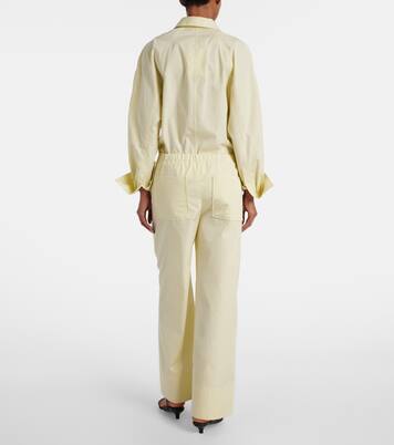 Weite Hose aus Baumwollpopeline | Toteme