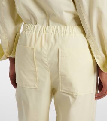 Weite Hose aus Baumwollpopeline | Toteme