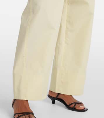 Weite Hose aus Baumwollpopeline | Toteme