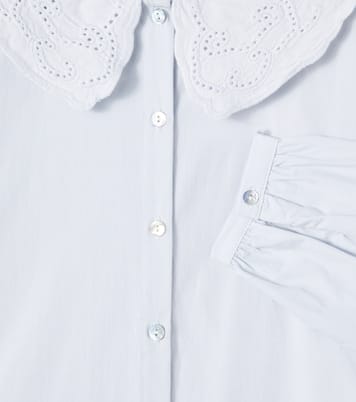 Rilo embroidered cotton shirt | Konges Sløjd