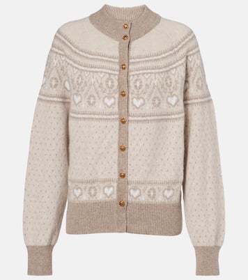 Cardigan Marc Fair Isle in cashmere | Khaite