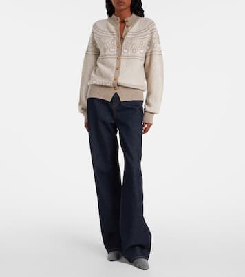 Cardigan Marc Fair Isle in cashmere | Khaite