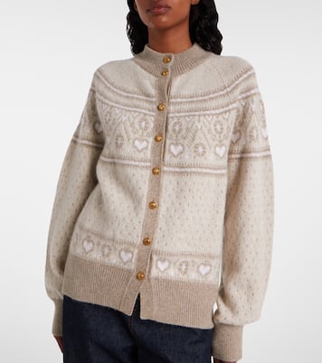 Cardigan Marc Fair Isle in cashmere | Khaite