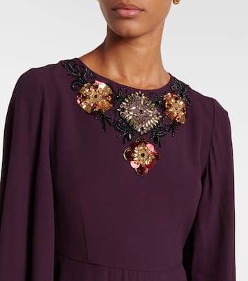 Abito lungo Sorella con ricamo | La DoubleJ