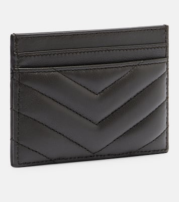 Cassandre matelassé leather card holder | Saint Laurent
