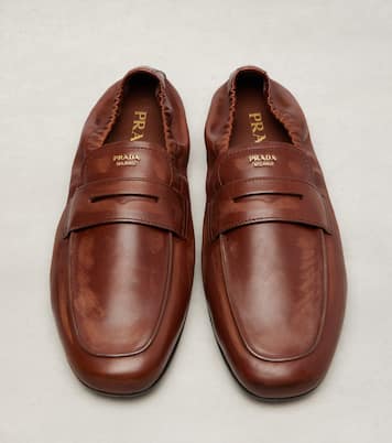 Loafers aus Leder | Prada