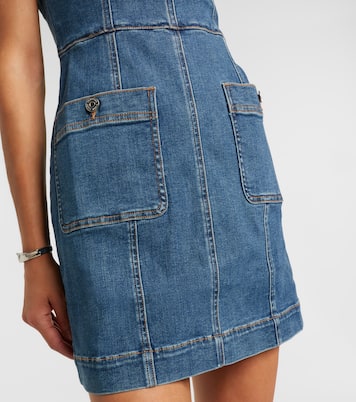 Minikleid Zaire aus Denim | Veronica Beard