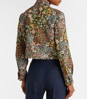 Cropped-Jacke VGold | Valentino