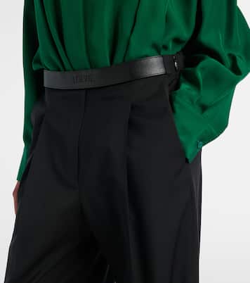 Wool wide-leg pants | Loewe