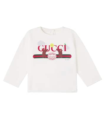 x Euan Roberts Baby printed cotton jersey sweatshirt | Gucci Kids