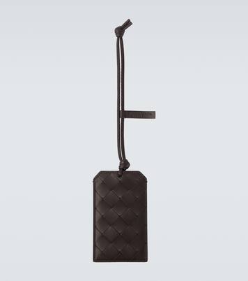 Gepäckanhänger Intrecciato aus Leder | Bottega Veneta