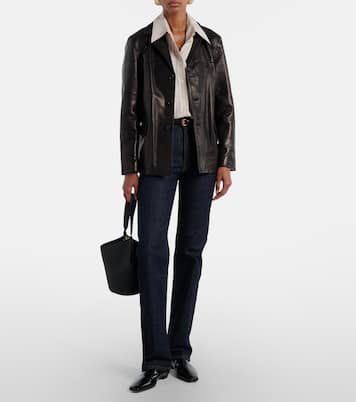 Veste Tristan en cuir  | Nili Lotan