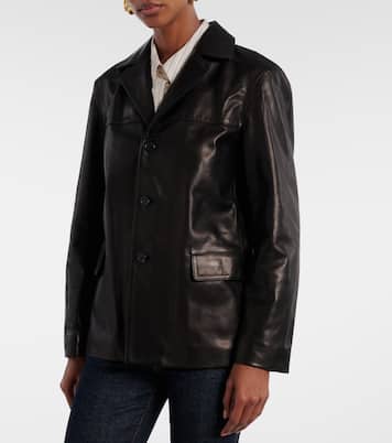 Veste Tristan en cuir  | Nili Lotan