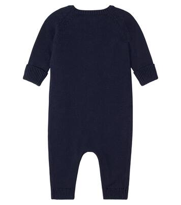 Baby knitted cotton onesie | Polo Ralph Lauren Kids