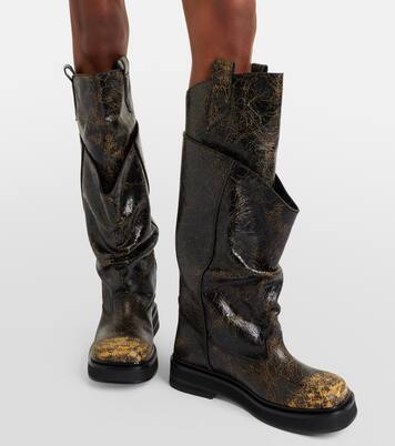 Stiefel Passeggiata aus Leder | The Attico