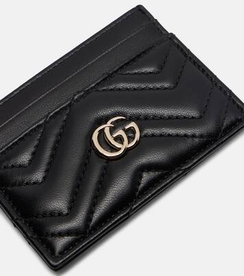 Kartenetui GG aus Leder | Gucci