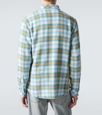 Freedom cashmere shirt with amethyst | God's True Cashmere