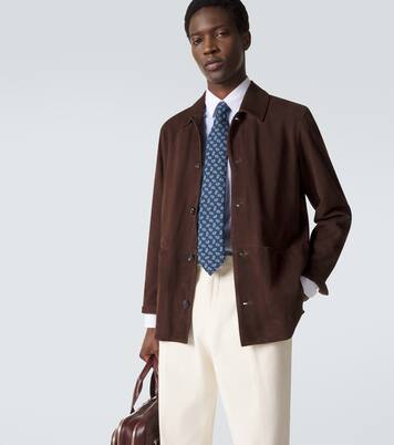 Paisley silk jacquard tie | Brioni