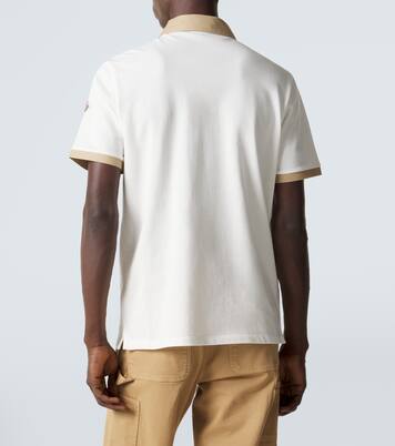 Polo en coton piqué à logo  | Moncler