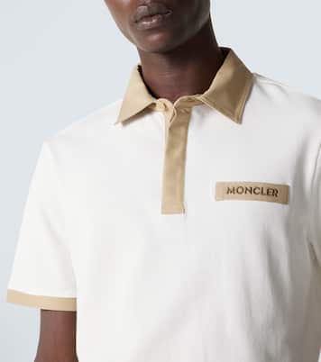 Polo en coton piqué à logo  | Moncler