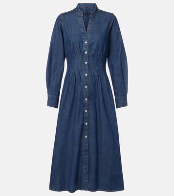 Arcadia牛仔衬衫式连衣裙 | Veronica Beard