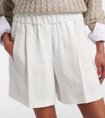 High-rise Bermuda shorts | Brunello Cucinelli