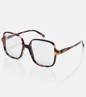 Light V VLogo oversized glasses | Valentino