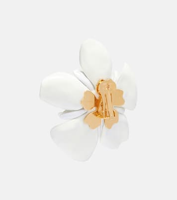Floral clip-on earrings | Chloé