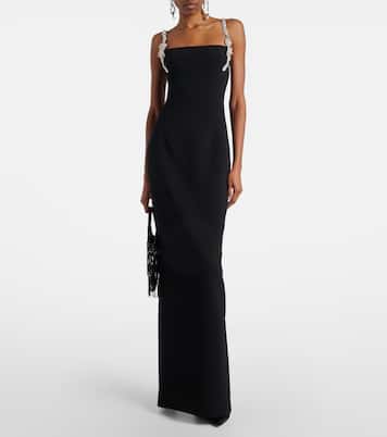 Franca embellished crêpe corset gown | Rachel Gilbert