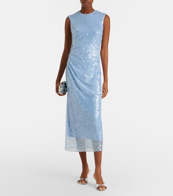 Robe midi Kimberly à sequins | Veronica Beard