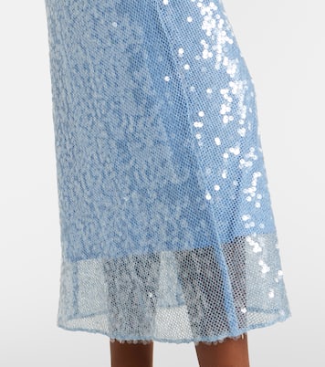 Robe midi Kimberly à sequins | Veronica Beard