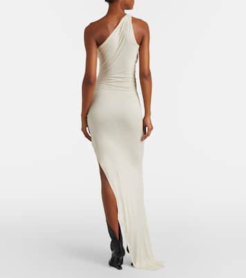 Aaliyah asymmetric draped gown | Rick Owens