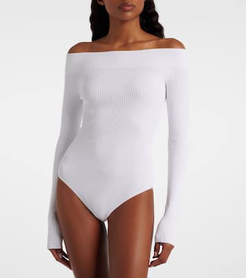 Ribbed-knit bodysuit | Alaïa