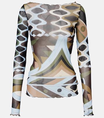 Top Vivara in tulle | Pucci
