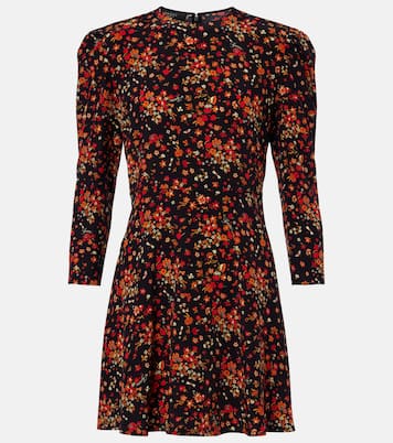 Floral silk minidress | Gucci