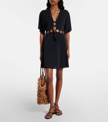 Connection 컷아웃 저지 미니드레스 | Eres