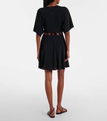 Connection 컷아웃 저지 미니드레스 | Eres