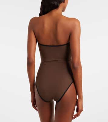 Strapless swimsuit | Toteme