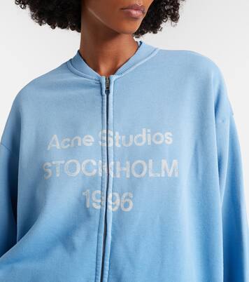 Oversize-Jacke aus Jersey | Acne Studios