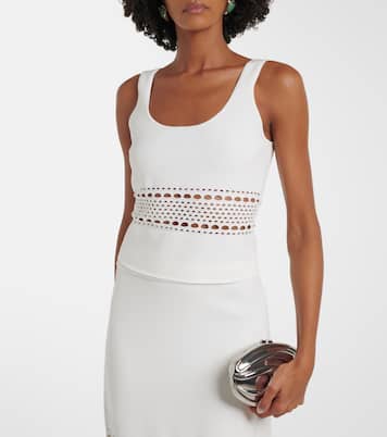 Fitzgerald open-knit tank top | Simkhai
